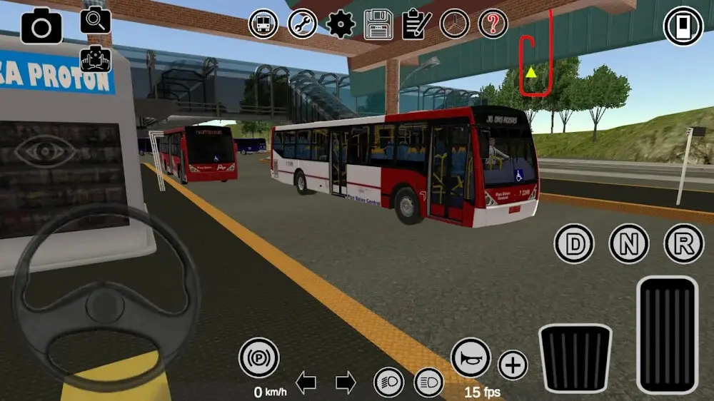 Screenshot of the Proton Bus Simulator Urbano game