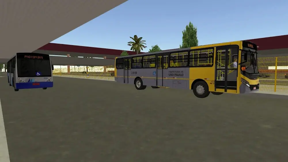 Screenshot of the Proton Bus Simulator Urbano game