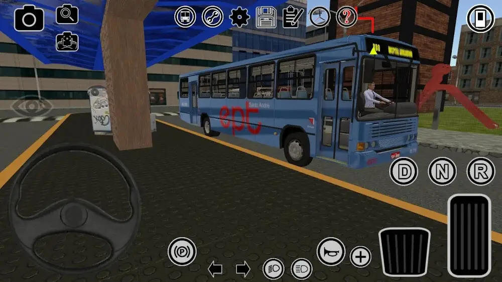 Screenshot of the Proton Bus Simulator Urbano game