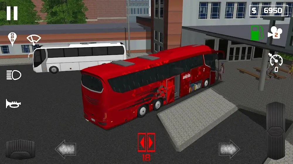 Screenshot of the Public Transport Simulator - Coach game