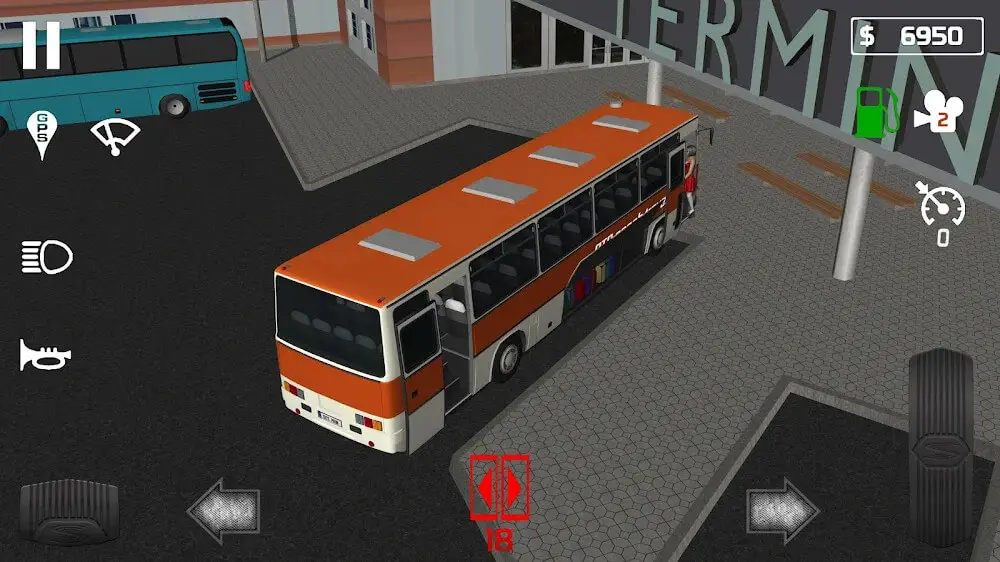 Screenshot of the Public Transport Simulator - Coach game