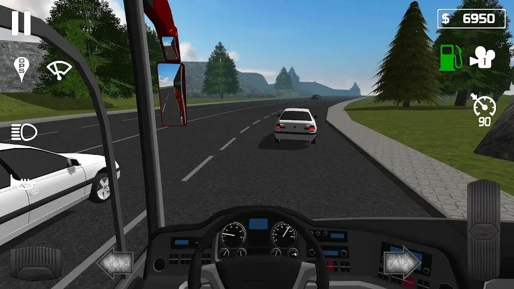 Screenshot of the Public Transport Simulator - Coach game