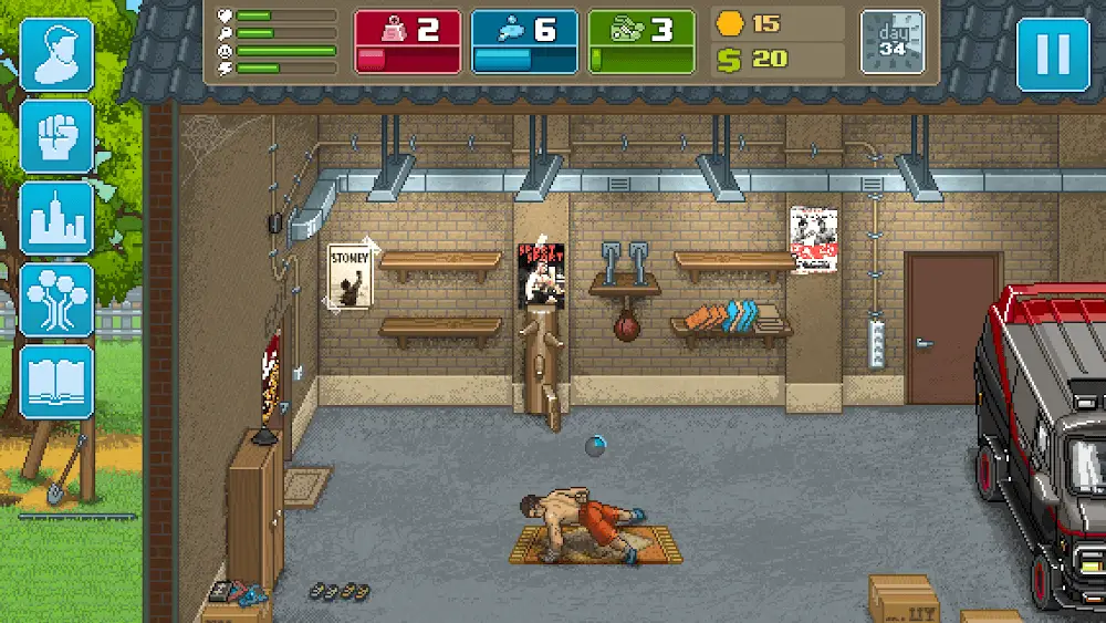 Screenshot of the Punch Club - Fighting Tycoon game