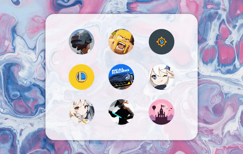 Screenshot of the Pure Icon Pack game