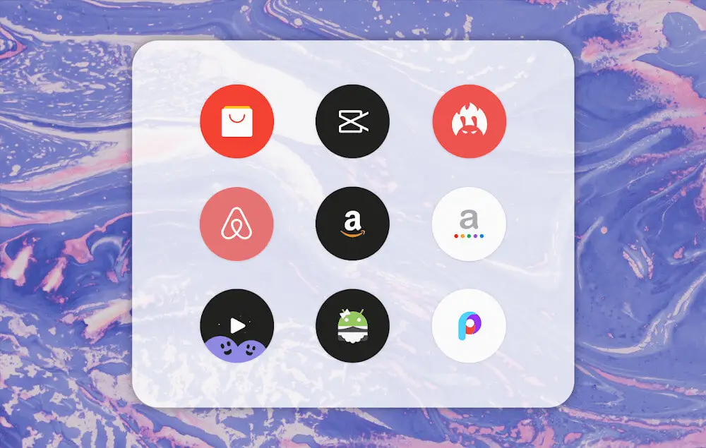 Screenshot of the Pure Icon Pack game