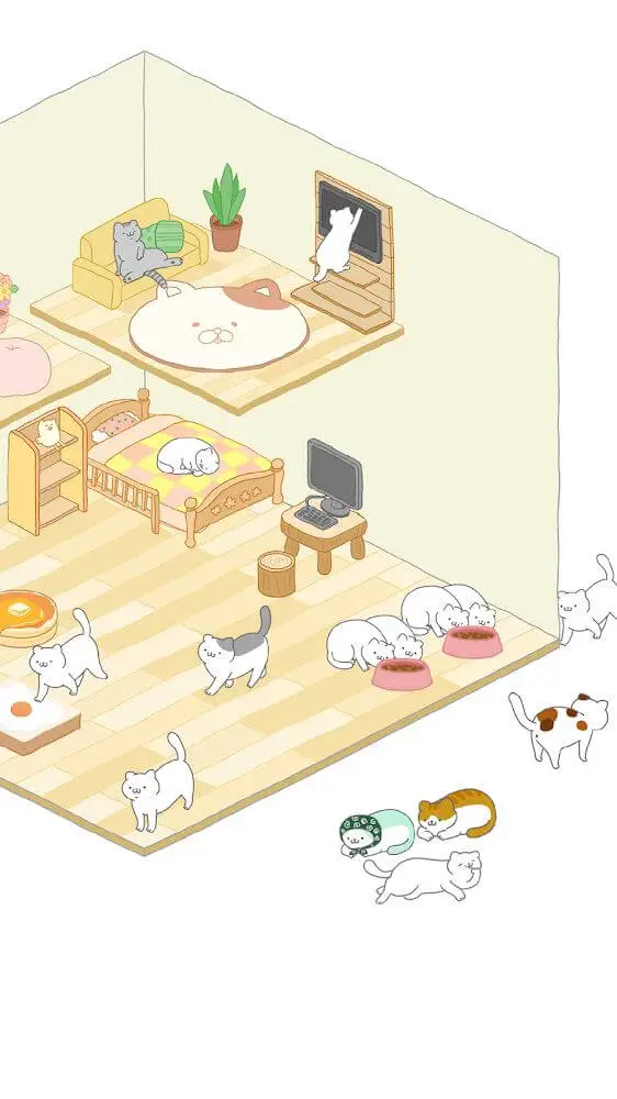 Screenshot of the Purrfect Spirits app