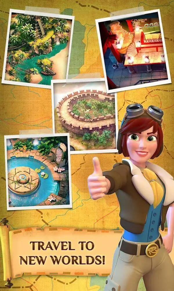 Screenshot of the Pyramid Solitaire Saga app