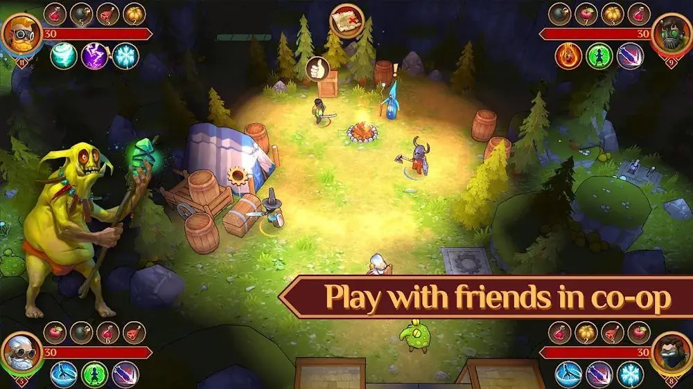 Screenshot of the Quest Hunter game