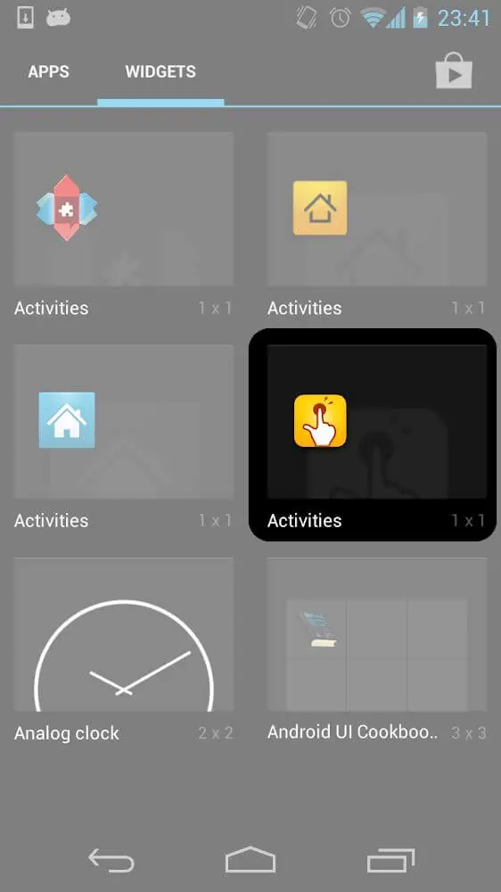 Screenshot of the QuickShortcutMaker app