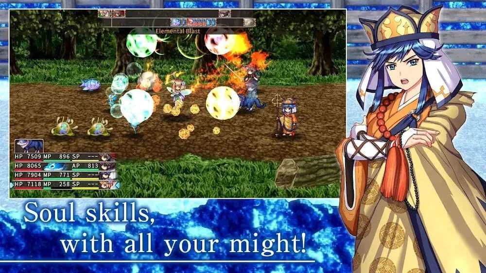 Screenshot of the RPG Ghost Sync game