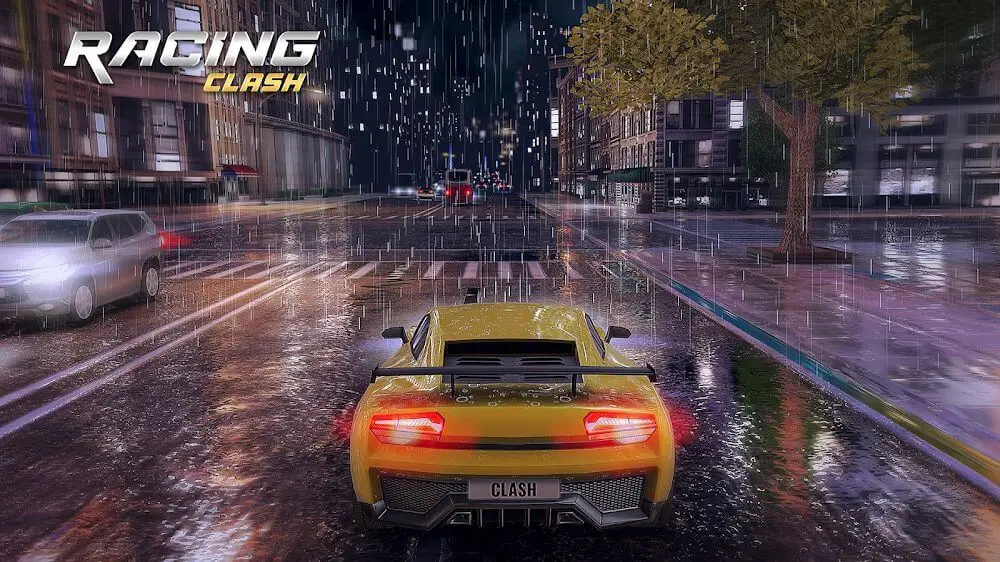 Screenshot of the Racing Clash game