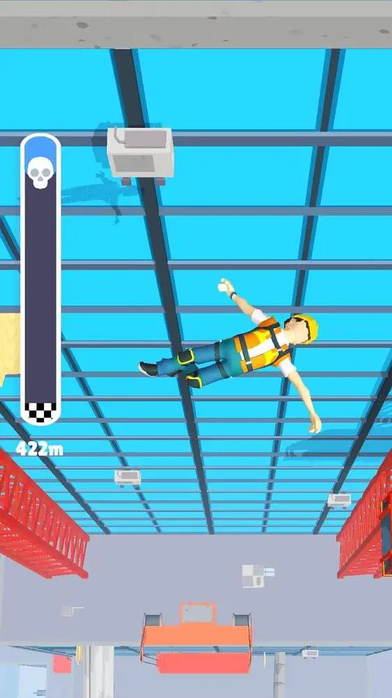 Screenshot of the Ragdoll Fall: Break the Bones! app