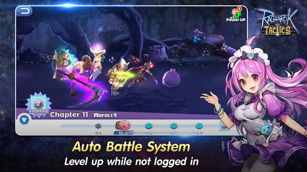 Screenshot of the Ragnarok Tactics game