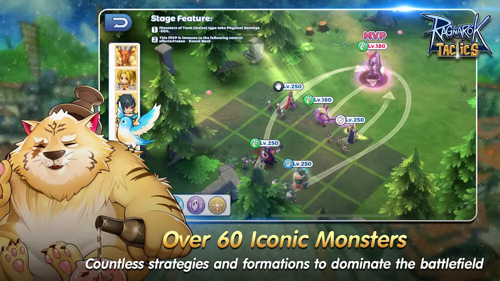 Screenshot of the Ragnarok Tactics game