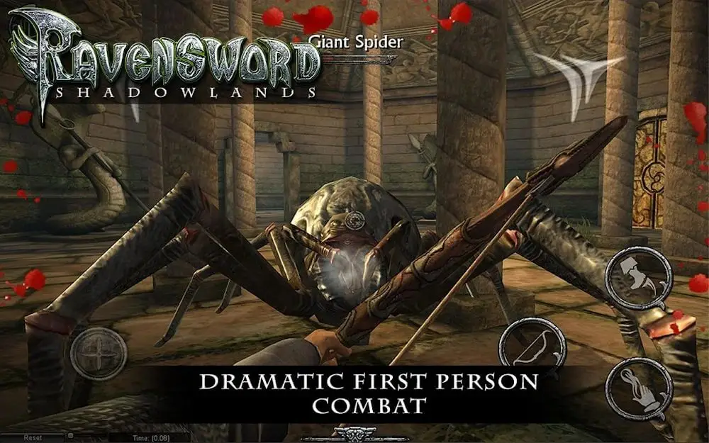 Screenshot of the Ravensword: Shadowlands game