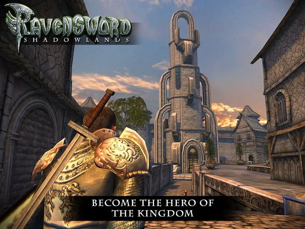 Screenshot of the Ravensword: Shadowlands game