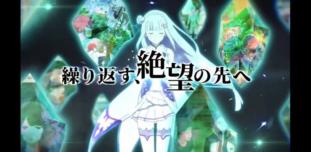 Screenshot of the ReZero Lost in Memories game