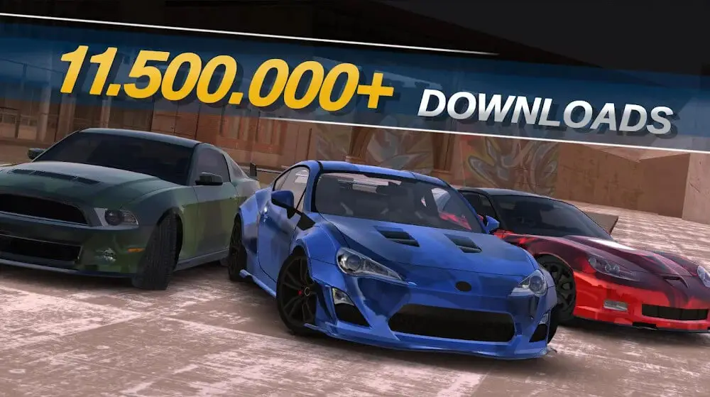 Screenshot of the Real Car Parking 2017 game