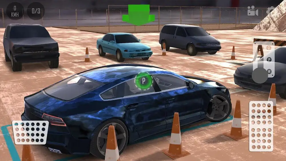 Screenshot of the Real Car Parking 2017 game