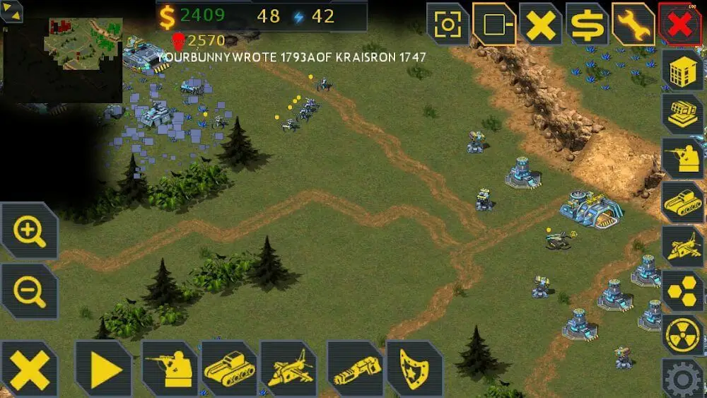 Screenshot of the Redsun RTS Premium game