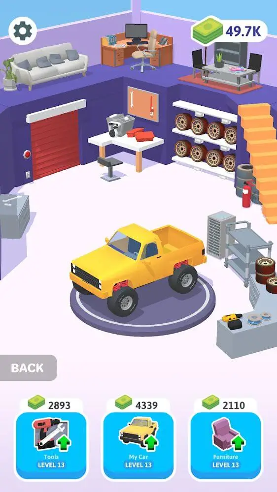 Screenshot of the Repair My Car app