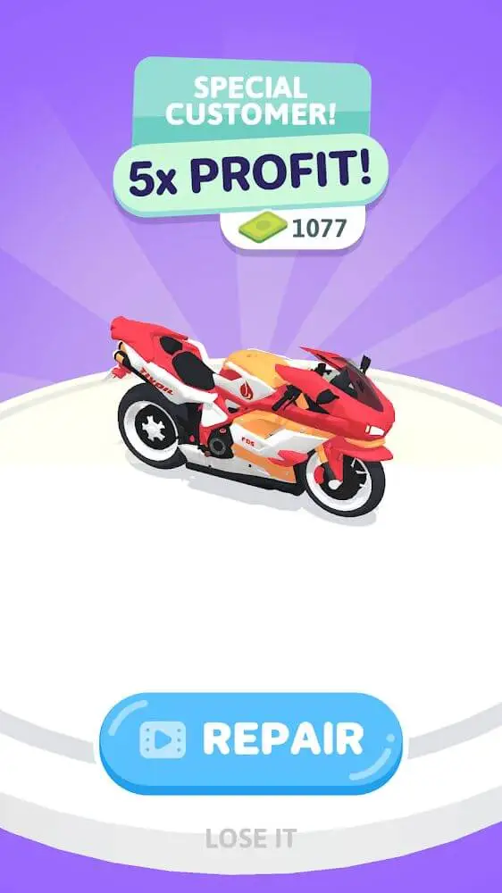 Screenshot of the Repair My Car app