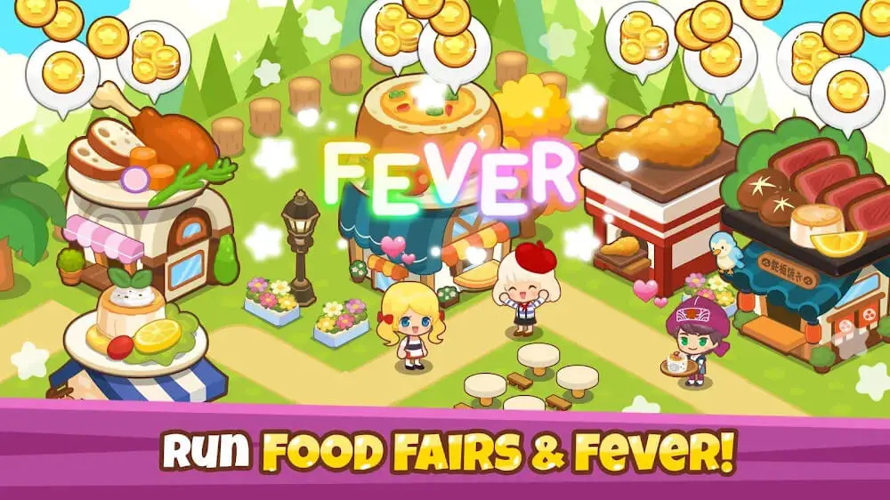 Screenshot of the Restaurant Paradise: Sim Builder game