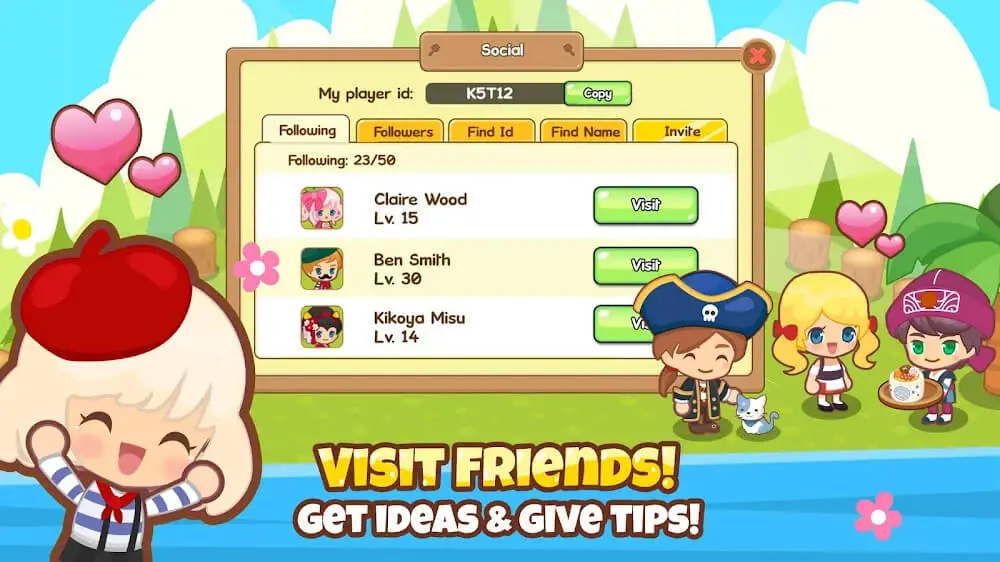 Screenshot of the Restaurant Paradise: Sim Builder game