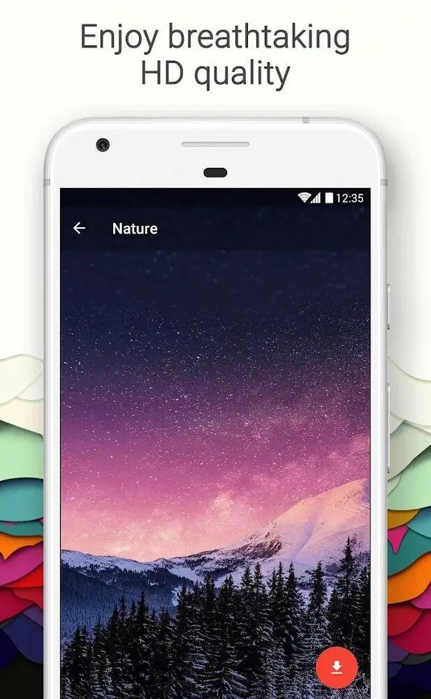 Screenshot of the Ringtones & Wallpapers for Me app