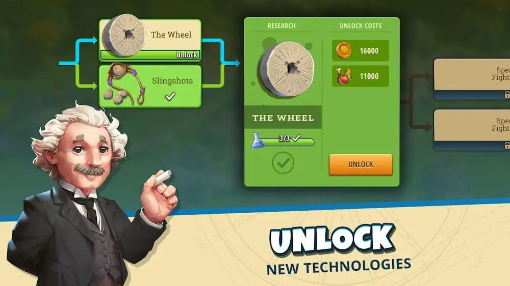 Screenshot of the Rise of Cultures game