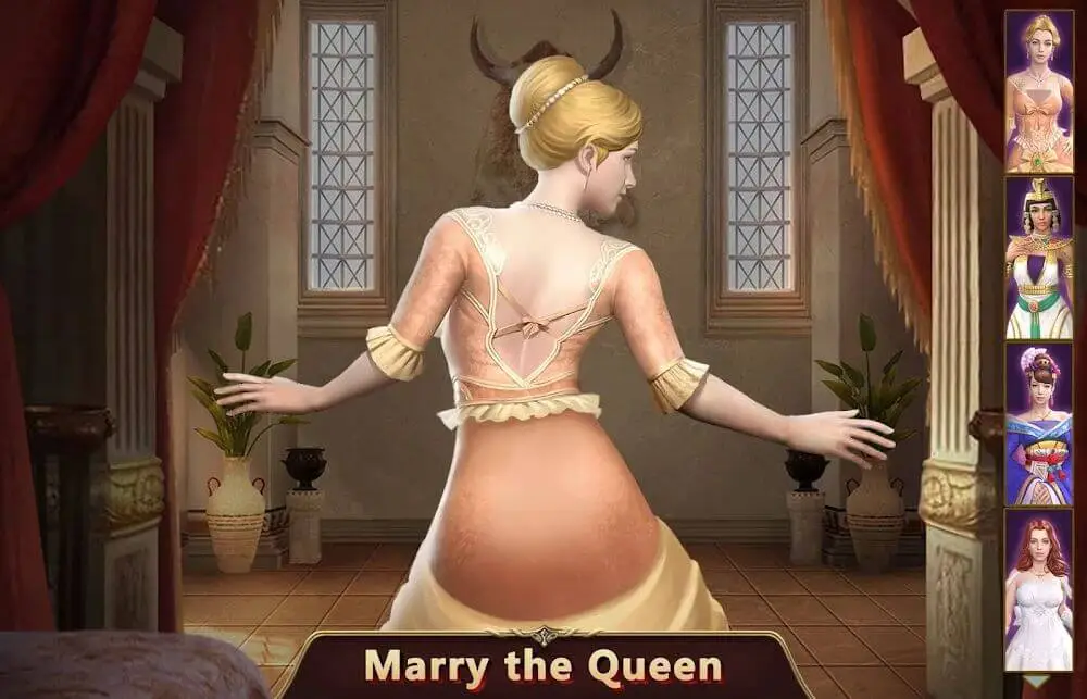 Screenshot of the Road of Kings game
