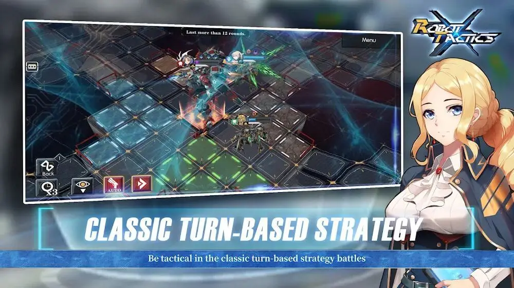 Screenshot of the Robot Tactics X game