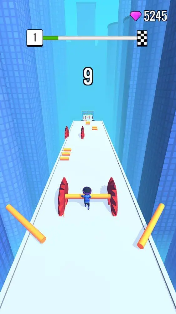 Screenshot of the Roof Rails app