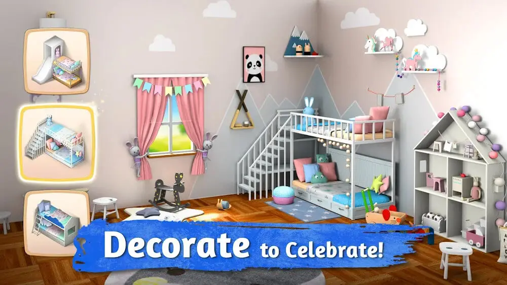 Screenshot of the Room Flip Home Redecor game