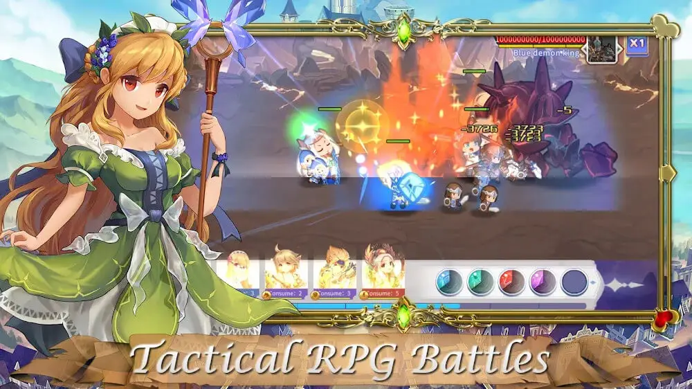 Screenshot of the Royal Knight Tales game