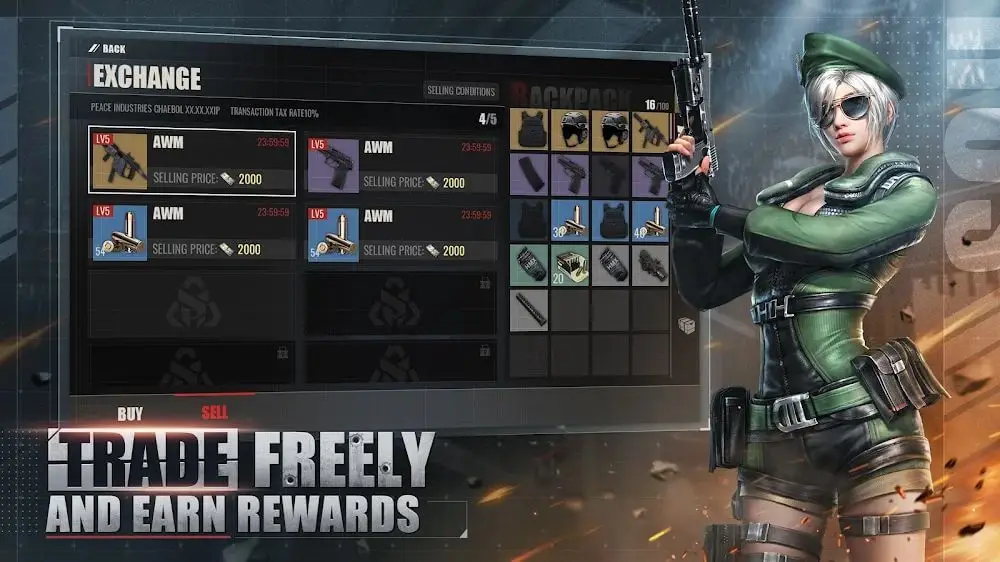 Screenshot of the Rules of Survival 2.0 game