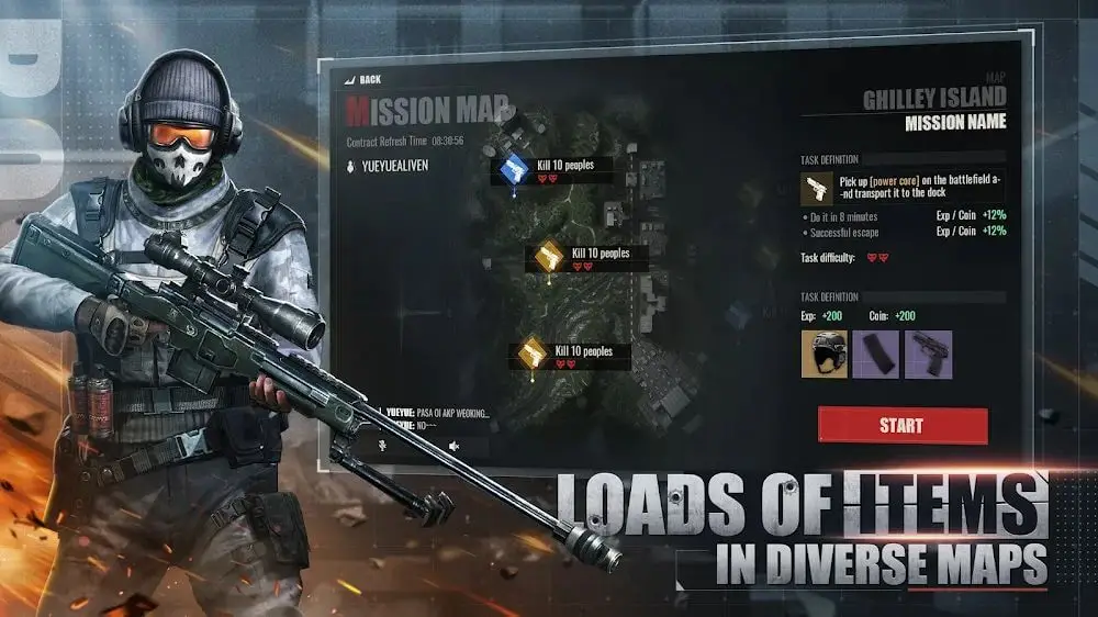 Screenshot of the Rules of Survival 2.0 game