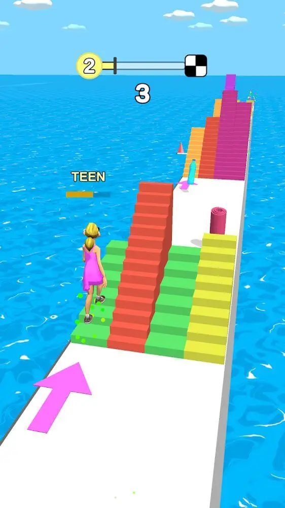 Screenshot of the Run of Life app