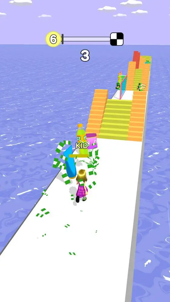 Screenshot of the Run of Life app