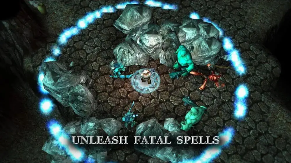 Screenshot of the Runic Rampage game