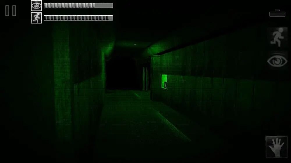 Screenshot of the SCP - Containment Breach Mobile game