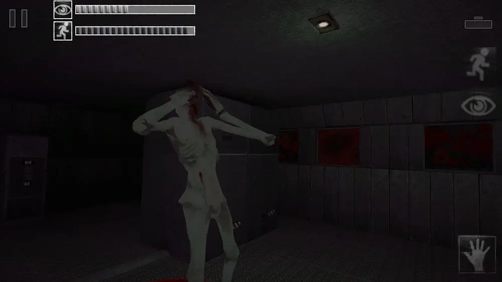 Screenshot of the SCP - Containment Breach Mobile game