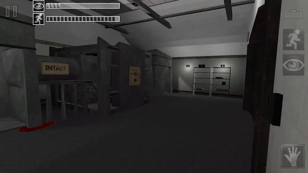 Screenshot of the SCP - Containment Breach Mobile game