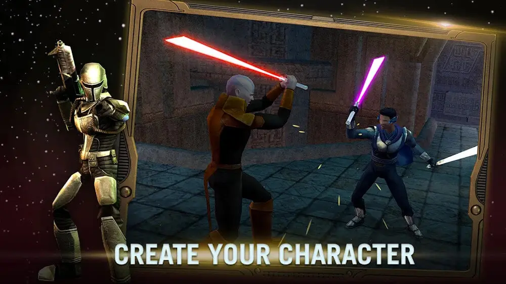 Screenshot of the STAR WARS: KOTOR II game