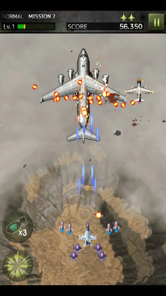 Screenshot of the STRIKERS 1999 app