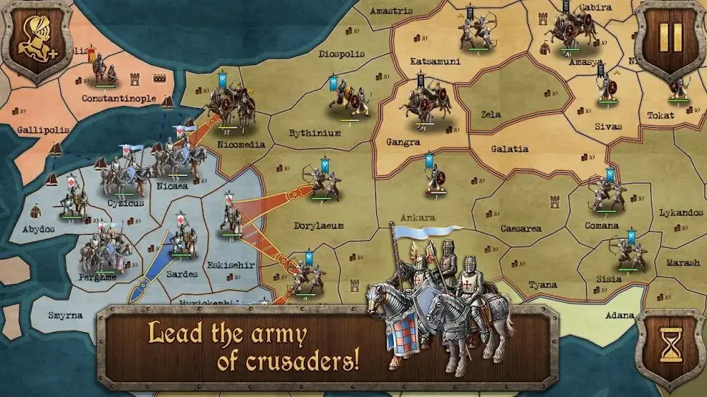 Screenshot of the S&T: Medieval Wars Premium game