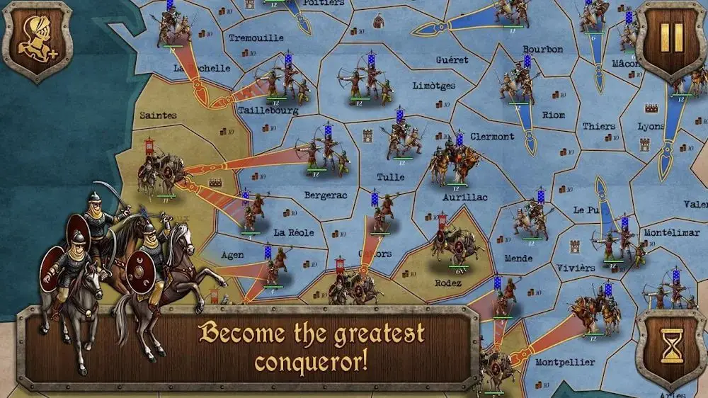 Screenshot of the S&T: Medieval Wars Premium game