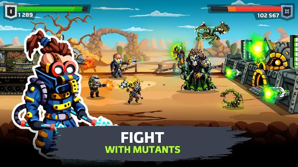 Screenshot of the SURVPUNK game