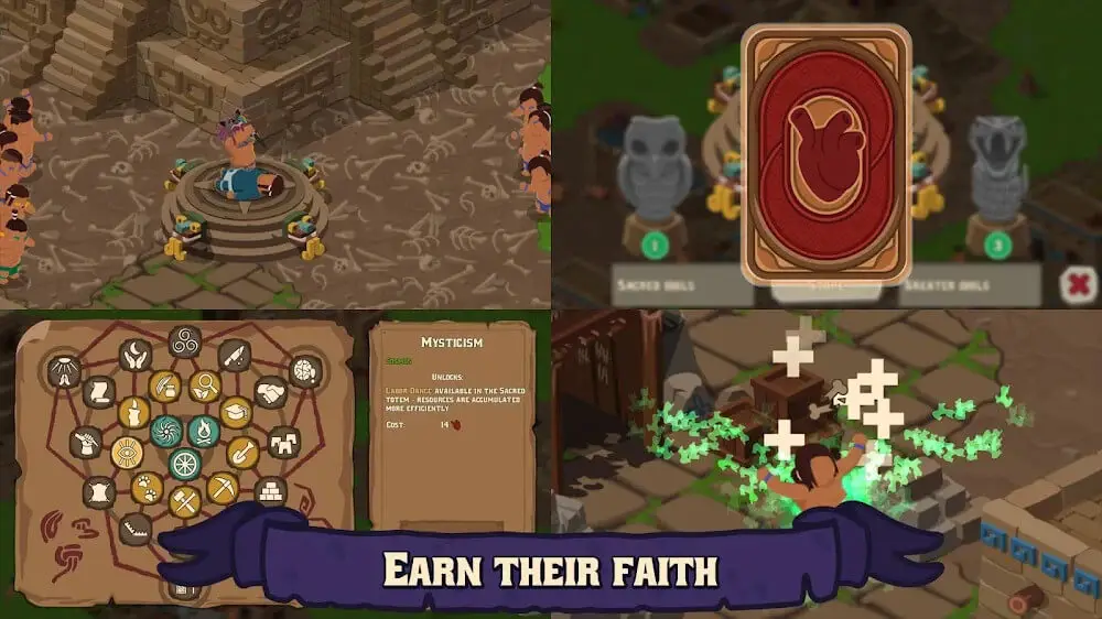Screenshot of the Sacrifices game