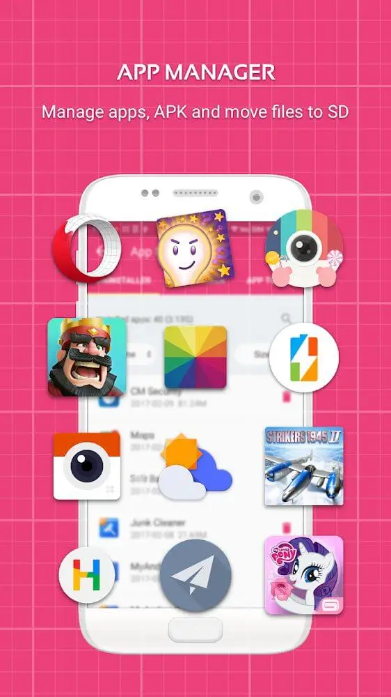 Screenshot of the Safe Security app